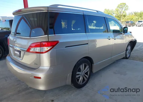 2013 Nissan Quest Sl из США, поврежденный, VIN JN8AE2KP8D9065678